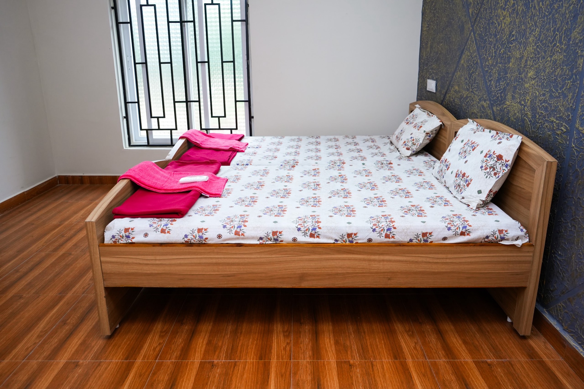 A comfortable double room with a private view