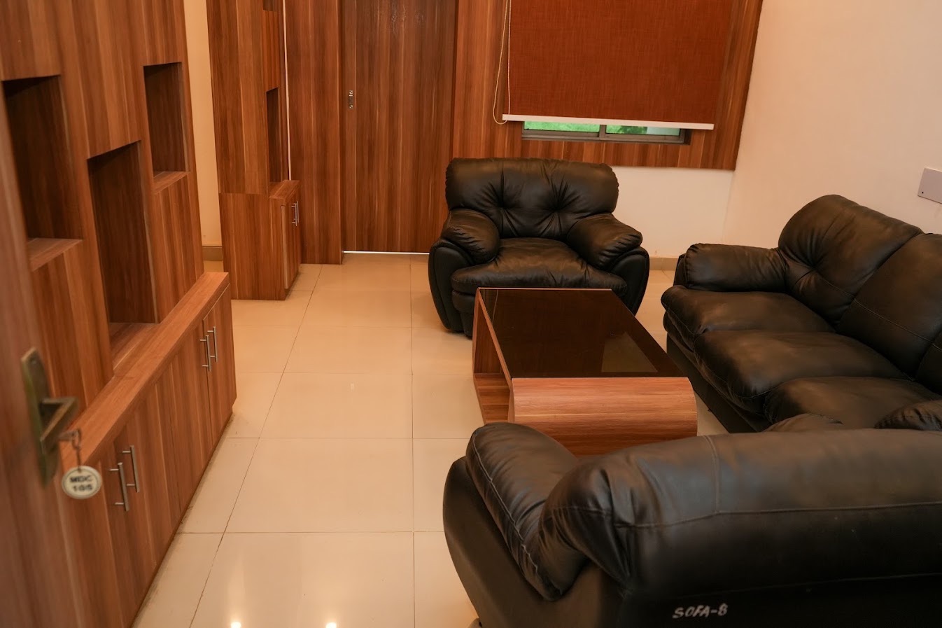 Shared lounge seating area